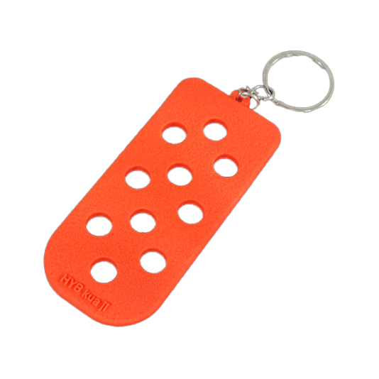 Orange Charm Keychain