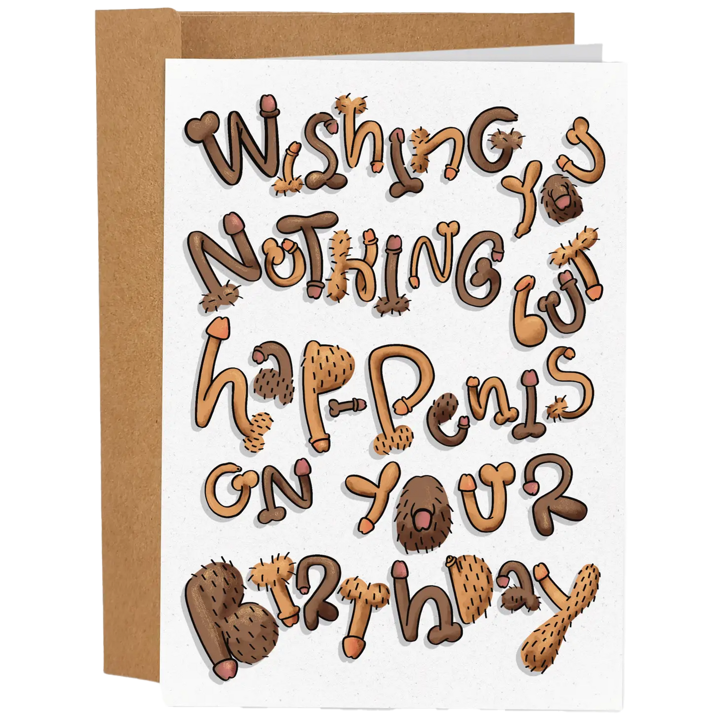 Hap-Penis On Your Birthday