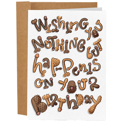 Hap-Penis On Your Birthday