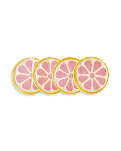 Grapefruit Coasters