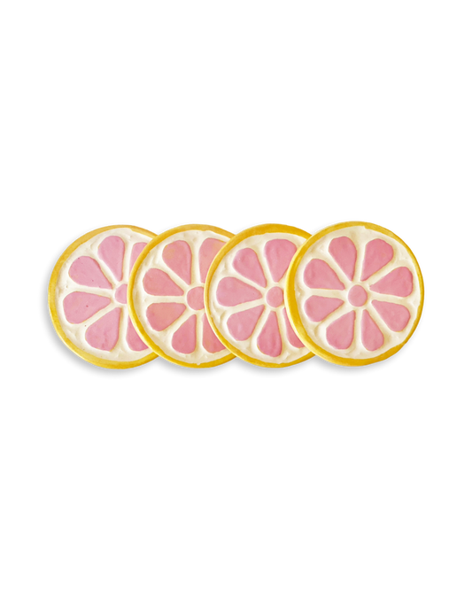 Grapefruit Coasters