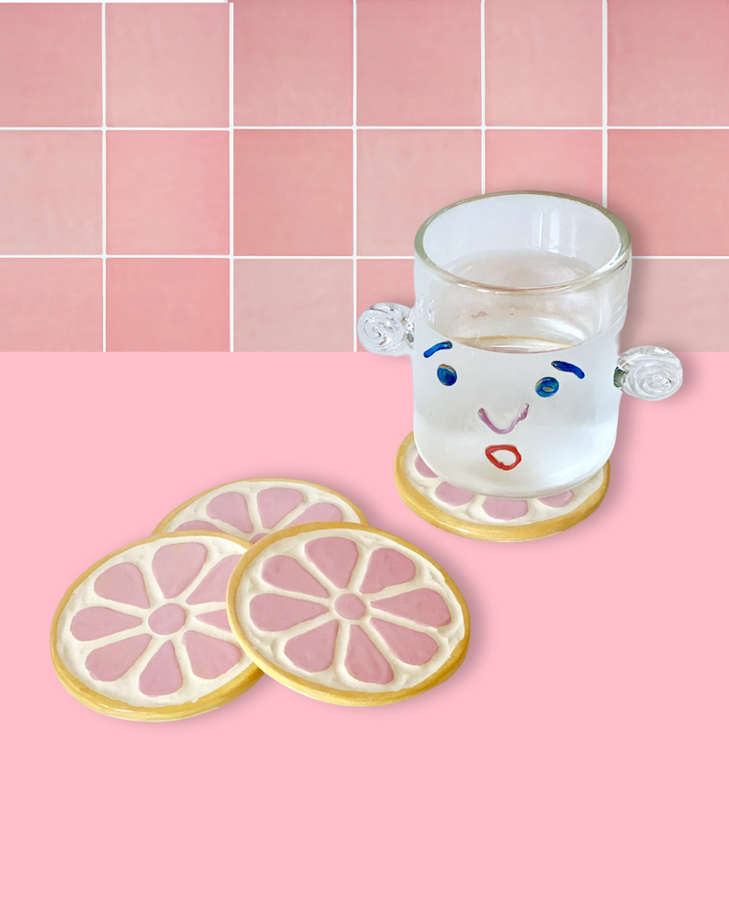 Grapefruit Coasters