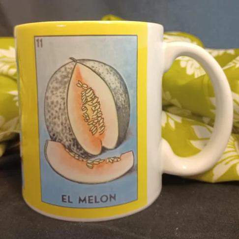 El Melon Loteria Mug
