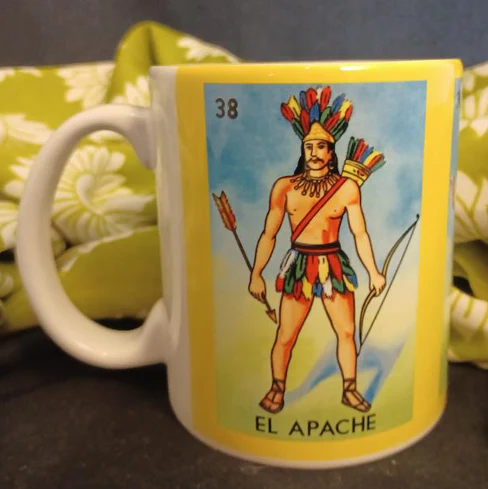 El Apache Loteria Mug