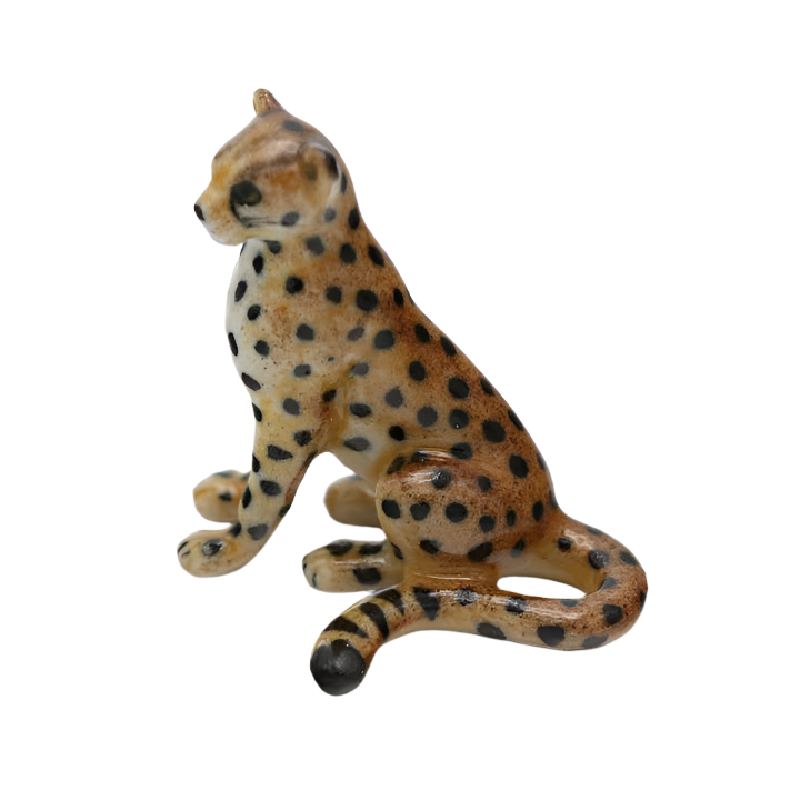 "Jelanii" Cheetah Porcelain Miniature