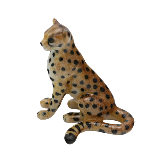 "Jelanii" Cheetah Porcelain Miniature