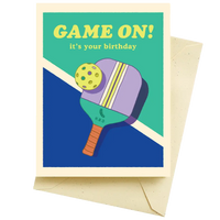 Pickleball Birthday Card