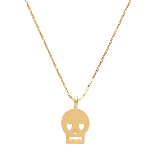 Tiny Skull Necklace