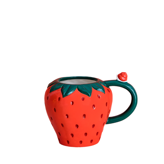 Strawberry Ceramic Mug