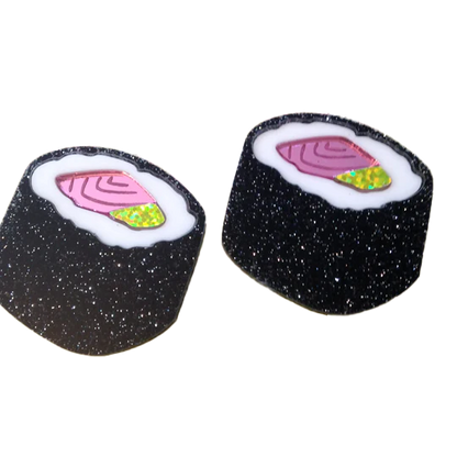 Large Sushi Dangle Earrings