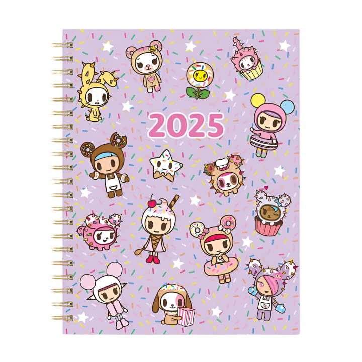 2025 Tokidoki Donutella Xl Spiral Planner