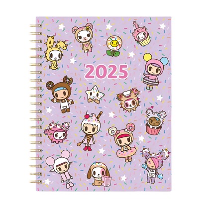 2025 Tokidoki Donutella Xl Spiral Planner