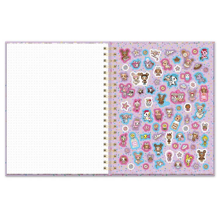 2025 Tokidoki Donutella Xl Spiral Planner