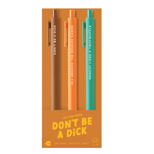 Don't Be a Dick Pen Set