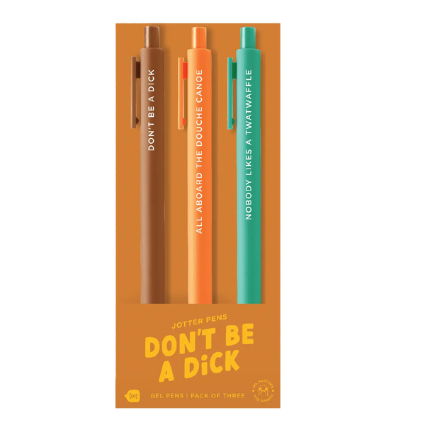 Don't Be a Dick Pen Set