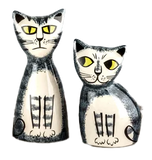Tabby Cat Salt And Pepper Shakers
