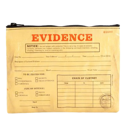 Evidence Zipper Pouch