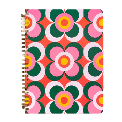 Mod Flowers Mini Notebook