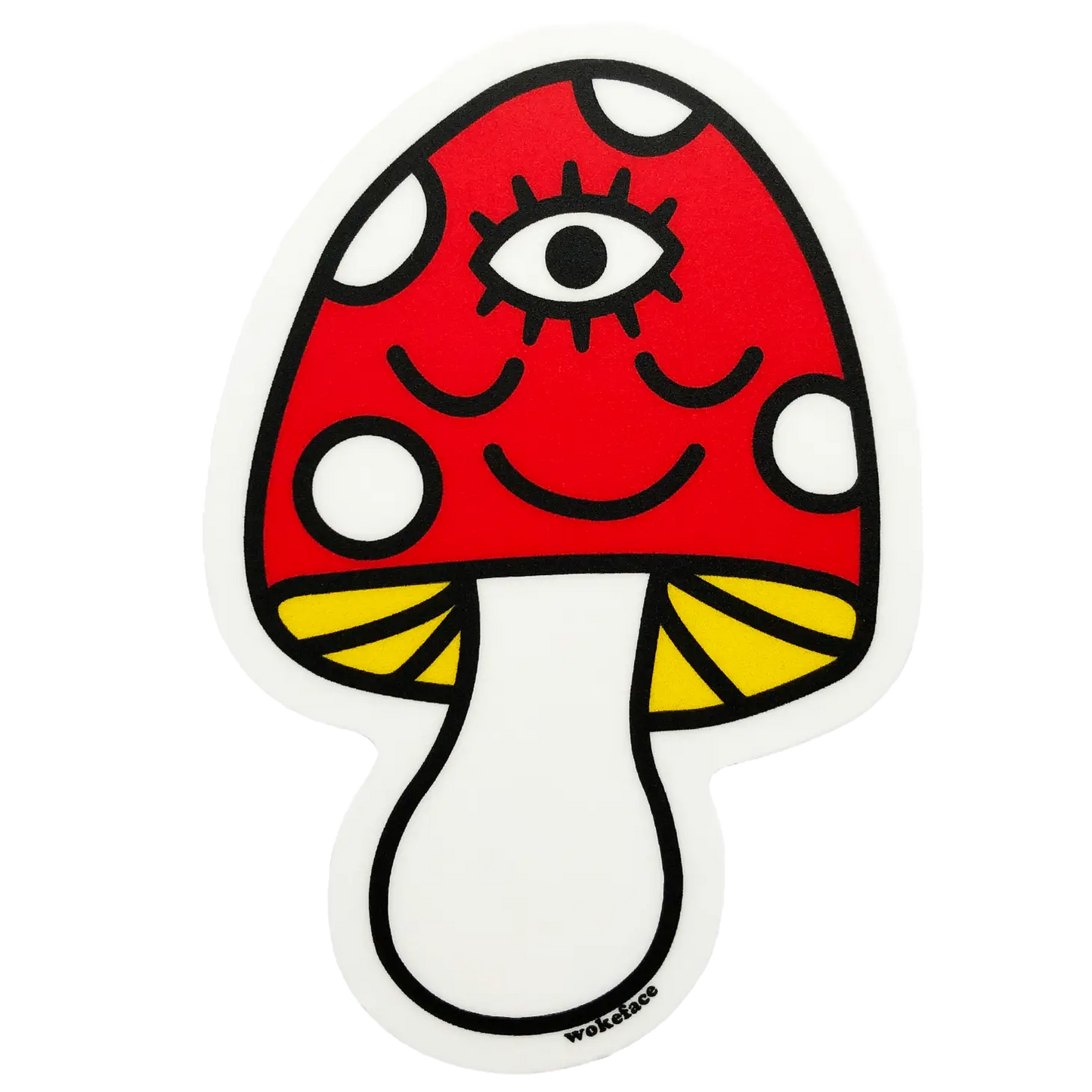 Third Eye Mushroom Sticker