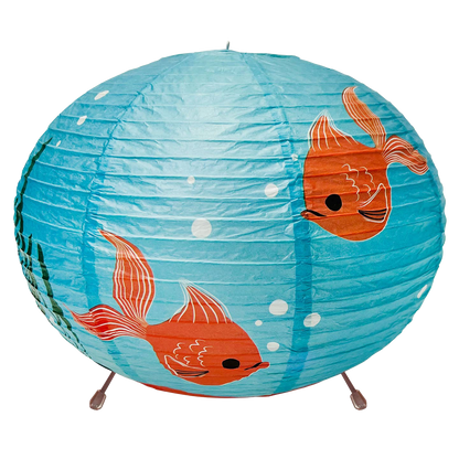 Paper Fishbowl LED Lantern