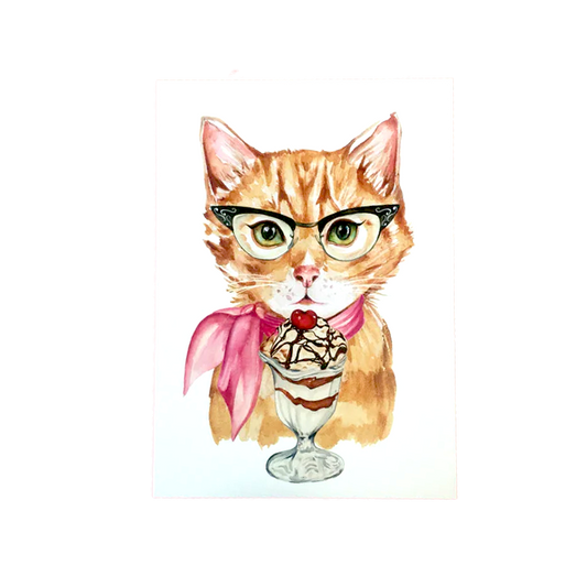 Ice Cream Cat No. 3