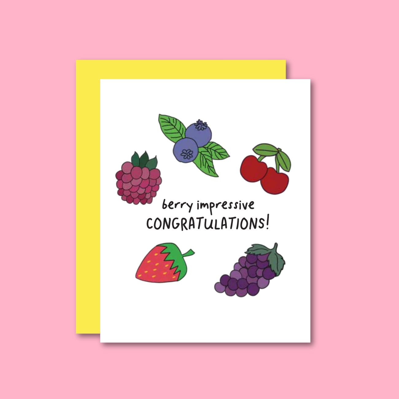 Berry Impressive Congratulations Card