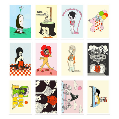 Valfre Postcards Vol ! - Set of 12