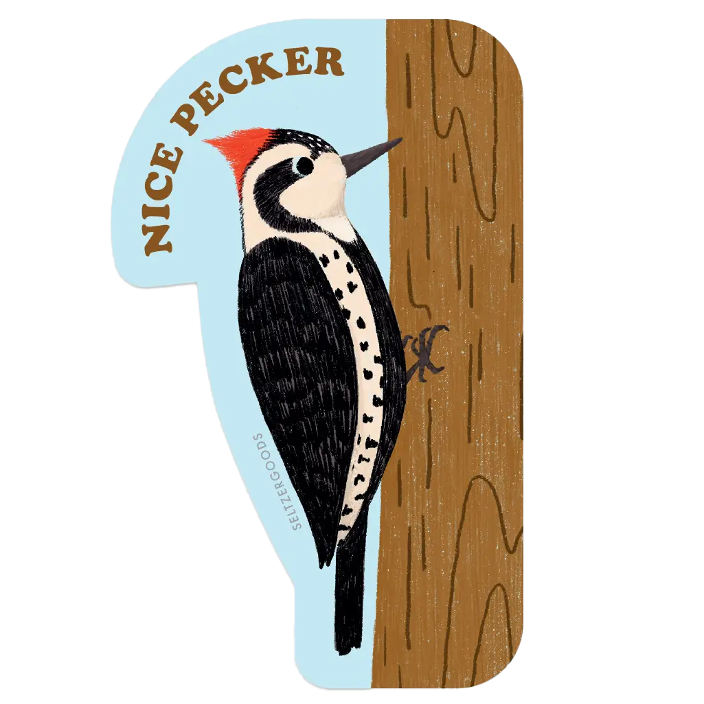 Nice Pecker Sticker