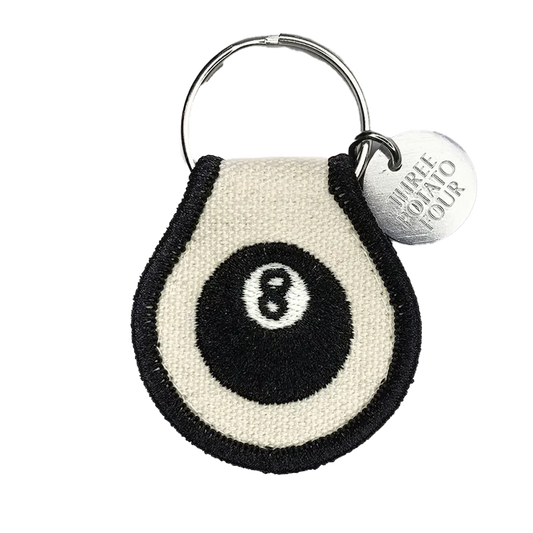 8 Ball Patch Keychain