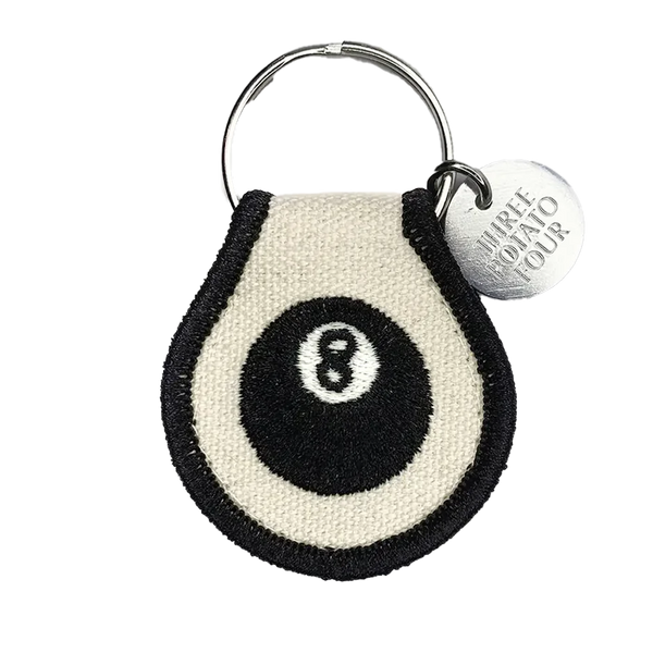 Patch Keychain - 8 Ball