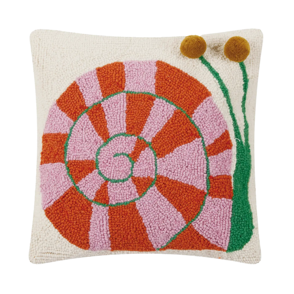 Snails Pace Hook Pillow