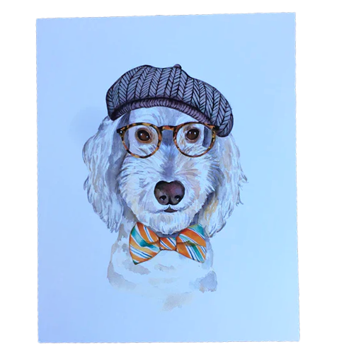Oscar Dog Art Print