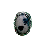 Dalmatian Jasper Ring