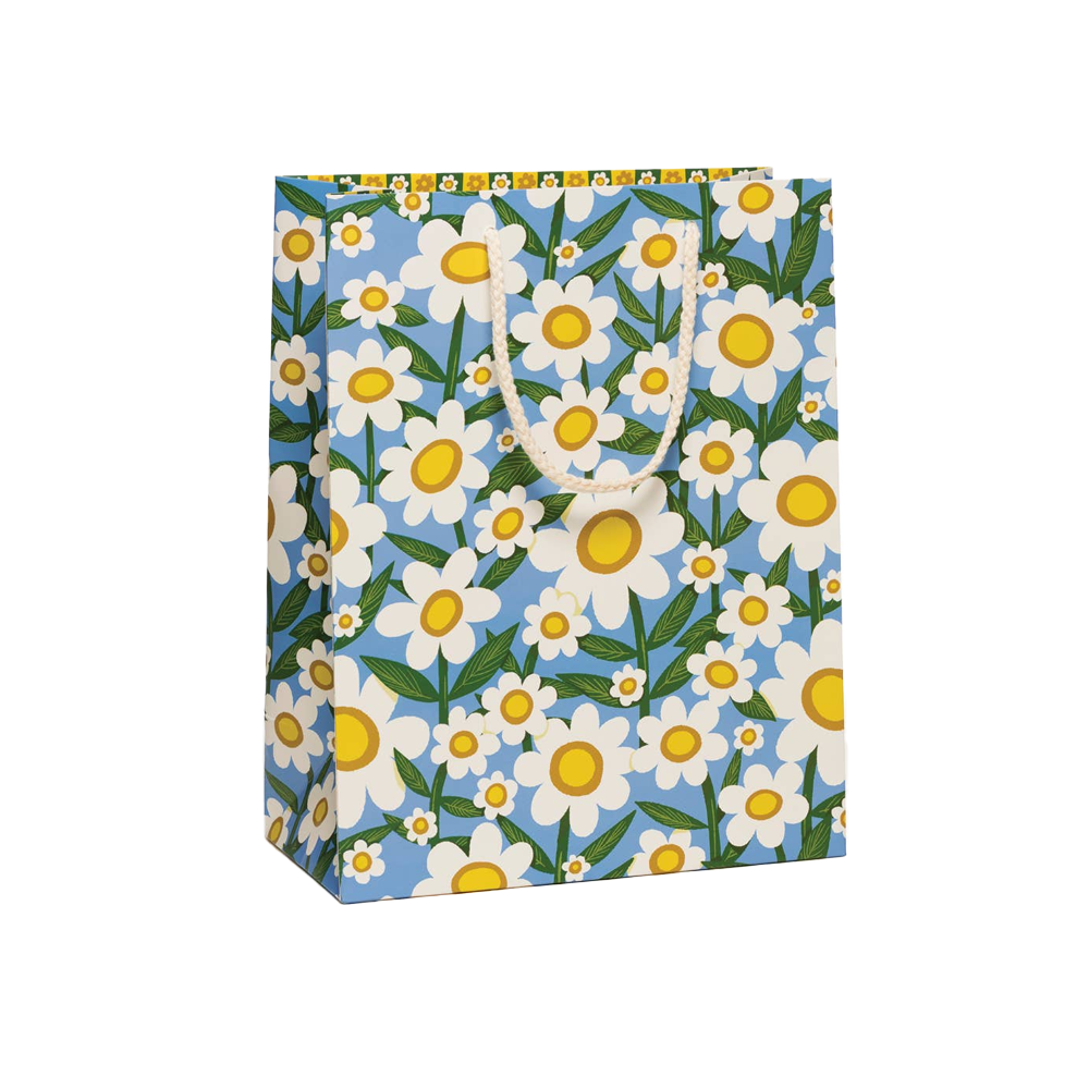 Seventies Daisy Large Gift Bag