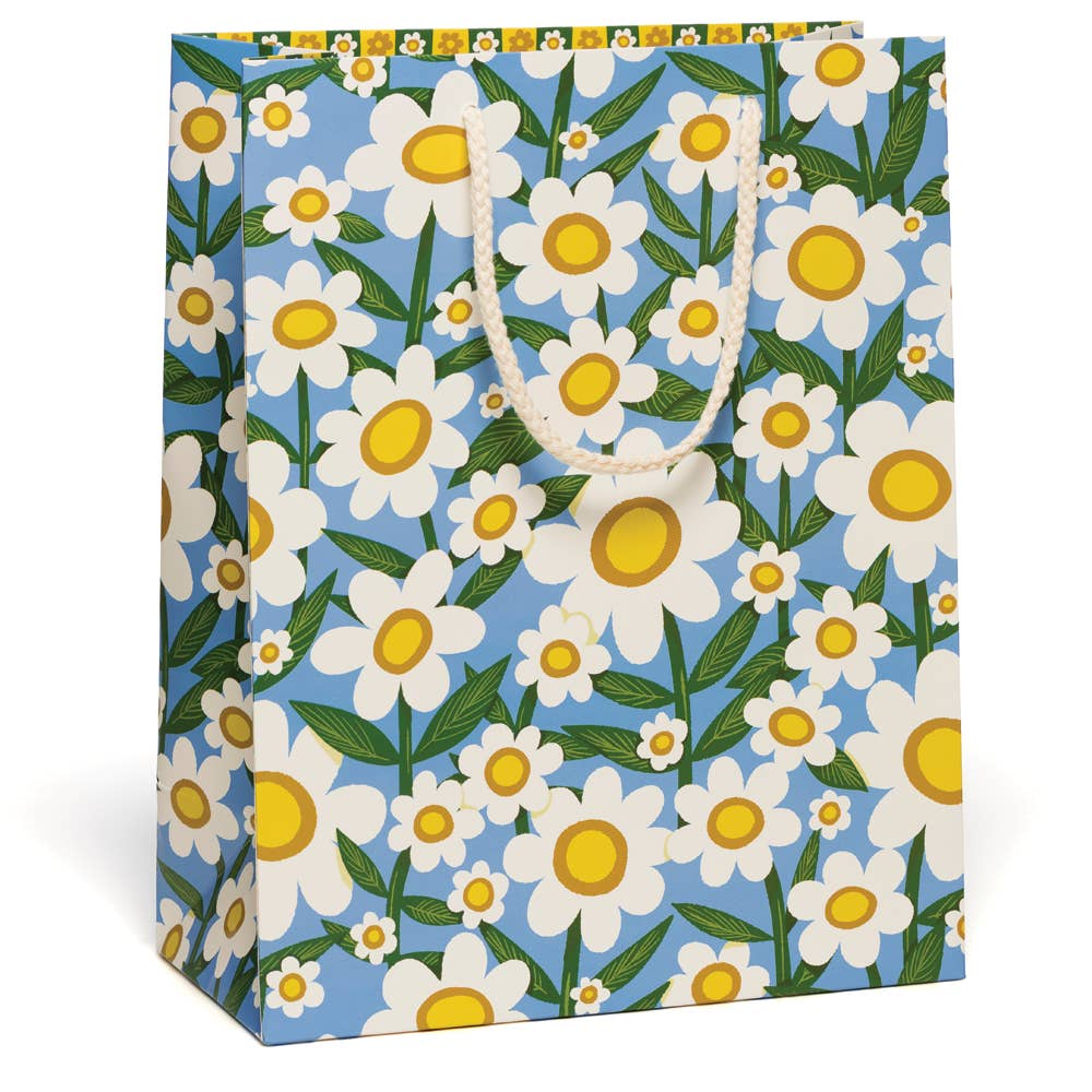 Seventies Daisy Large Gift Bag