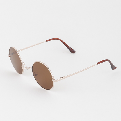 Bright Tinted Round Sunglasses