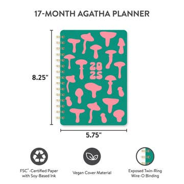 2025 Shroom SIlhouettes Agatha Planner