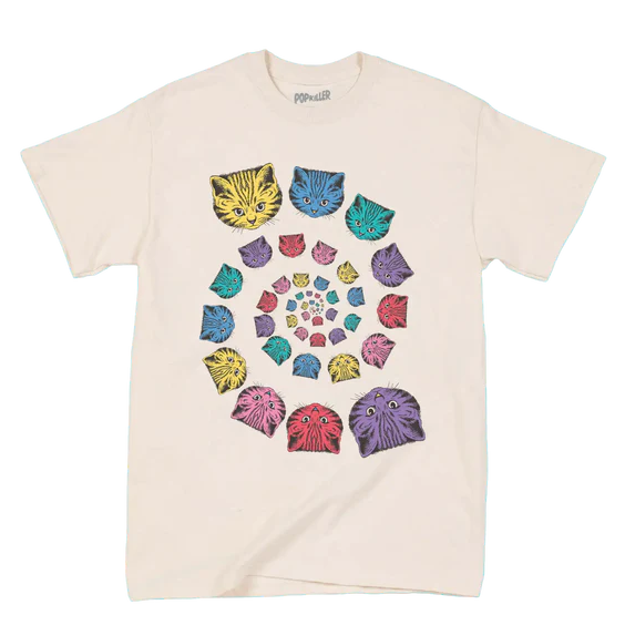 Spiral Cat T-shirt