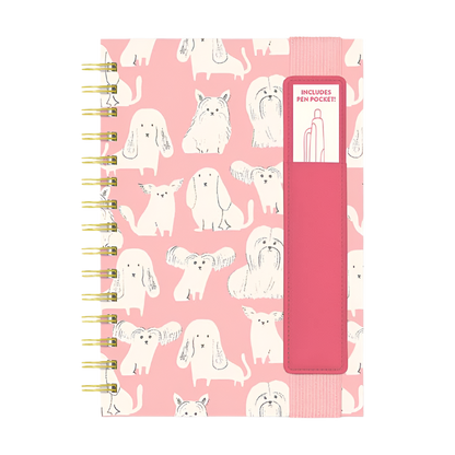 Watchdogs Oliver Notebook with Pen Pocket