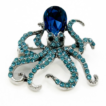 Octopus Brooch