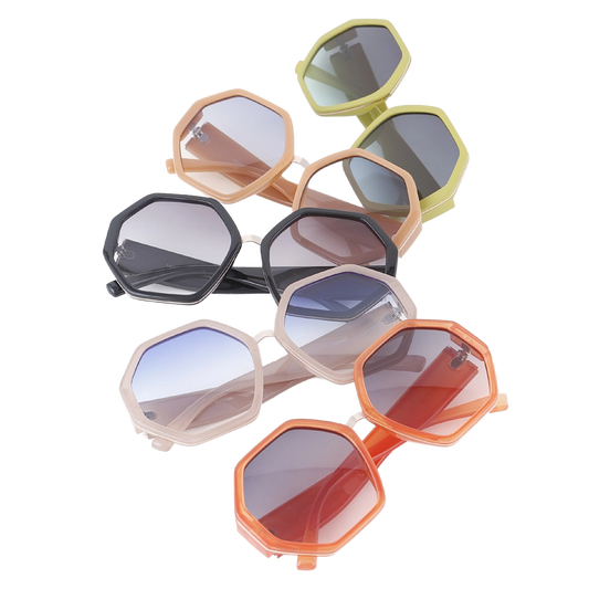 Modern Gradient Geometric Sunglasses