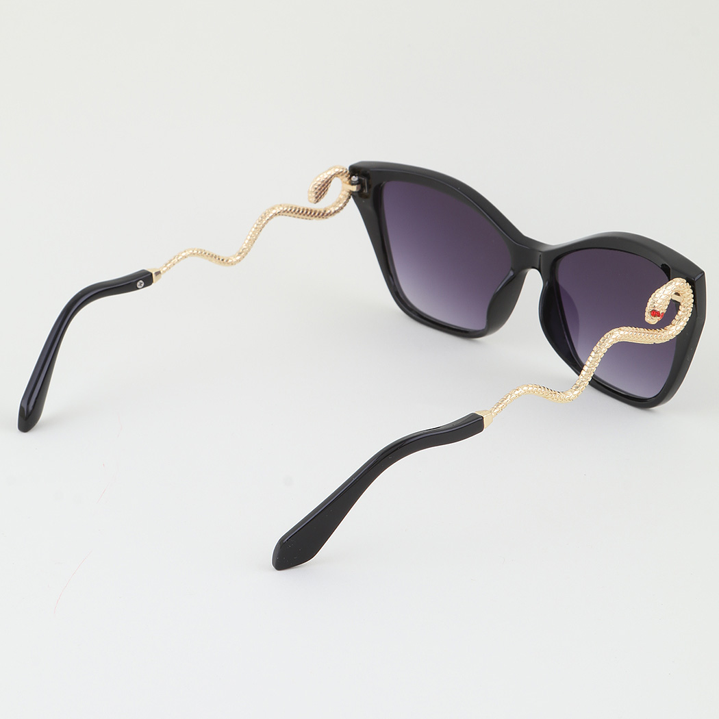 Modern Snake Scale Sunglasses