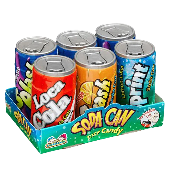 Soda Can Fizzy Candy