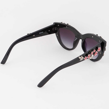 Spring Flower Cat Eye Sunglasses