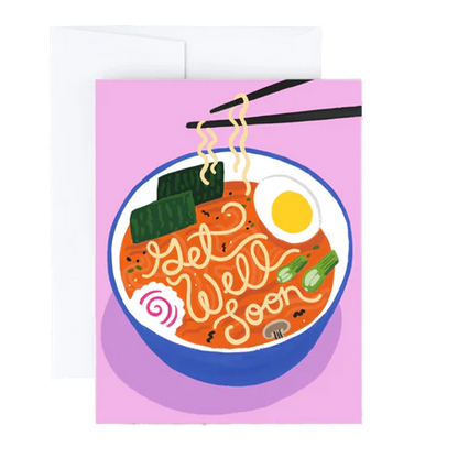 Get Well Soon Ramen Card