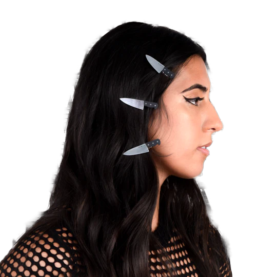 Mini Knife Hair Clip