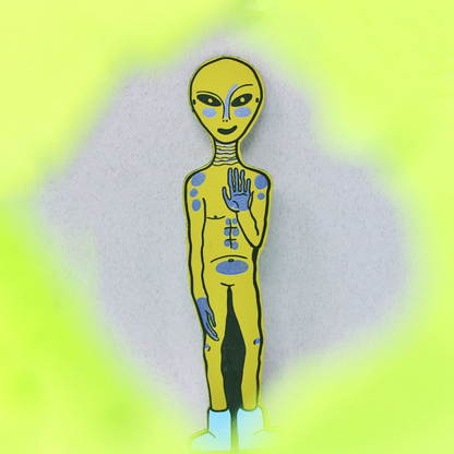 Alien Bookmark