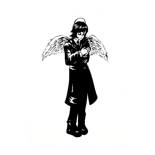 Angel Boy Art Print