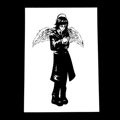 Angel Boy Art Print