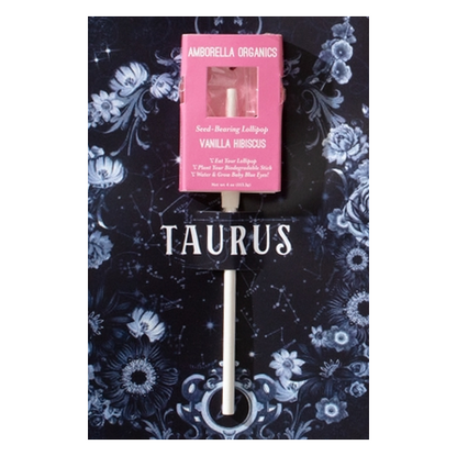 Astrology Cards with Seed-Bearing Lollipop